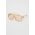 Jeepers Peepers ochelari de soare culoarea auriu