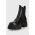 Aldo ghete chelsea de piele Bigtrek femei, culoarea negru, cu platforma