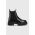 Aldo ghete chelsea de piele Bigtrek femei, culoarea negru, cu platforma