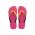 Havaianas slapi Top Mix femei, culoarea roz, cu toc plat