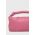 Karl Lagerfeld poseta de piele culoarea roz