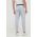adidas Performance pantaloni de antrenament barbati, culoarea gri, cu imprimeu