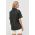 BOSS camasa femei, culoarea negru, cu guler clasic, relaxed
