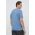 BOSS tricou din bumbac CASUAL bărbați, culoarea bleumarin, cu imprimeu 50481923