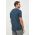 BOSS tricou din bumbac CASUAL bărbați, culoarea bleumarin, cu imprimeu 50481923