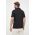 Armani Exchange polo de bumbac culoarea negru, cu imprimeu