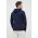 adidas bluza barbati, culoarea albastru marin, cu imprimeu