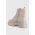 Aldo bocanci de piele Bigmark femei, culoarea bej, cu platforma