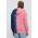 HUF hanorac de bumbac barbati, culoarea albastru marin, modelator