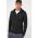 Gant bluza barbati, culoarea negru, neted