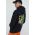 HUF bluza X Marvel Hulk barbati, culoarea negru, neted