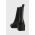 Aldo ghete chelsea de piele Foal femei, culoarea negru, cu toc drept