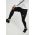 adidas pantaloni barbati, culoarea negru, neted