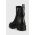 Coach cizme de piele Lacey Leather Bootie Lacey femei, culoarea negru, cu platforma CB995