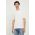 Sisley tricou din bumbac culoarea alb, neted