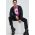 Converse bluză culoarea negru, cu glugă, uni 10023871.A01-CONVERSEBL