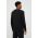 Jack Wolfskin longsleeve din bumbac Essential culoarea negru, neted