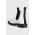 Wrangler botine Spike Chelsea femei, culoarea alb, cu toc plat