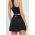 adidas Performance fusta culoarea negru, mini, drept