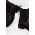 Answear Lab ghete chelsea de piele femei, culoarea maro, cu toc plat