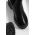 Answear Lab ghete chelsea de piele femei, culoarea negru, cu platforma