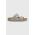 Birkenstock slapi de piele Arizona Big Buckle femei, culoarea gri