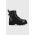 Blauer bocanci de piele Elsie femei, culoarea negru, cu platforma