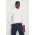 Lindbergh longsleeve barbati, culoarea alb, neted