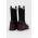 Coach ghete chelsea de piele Alexa Alexa femei, culoarea negru, cu toc drept CD219