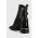 Tory Burch cizme de piele Multi Logo femei, culoarea negru, cu toc drept