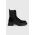 Desigual bocanci femei, culoarea negru, cu platforma