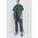 Abercrombie & Fitch camasa barbati, culoarea verde, cu guler button-down, relaxed