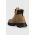 BOSS bocanci Foster femei, culoarea bej, cu toc plat