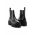 Charles Footwear ghete chelsea de piele femei, culoarea negru, cu platforma