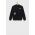 Abercrombie & Fitch bluza copii culoarea negru, cu glugă, neted