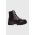 AllSaints bocanci de piele Wanda femei, culoarea negru, cu platforma