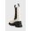 Karl Lagerfeld ghete chelsea de piele Bridger femei, culoarea alb, cu toc drept