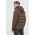 Abercrombie & Fitch geaca de puf barbati, culoarea maro, de tranzitie