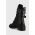 Dkny cizme de piele Ita femei, culoarea negru, cu platforma