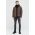 Abercrombie & Fitch geaca de puf barbati, culoarea maro, de tranzitie
