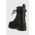 Karl Lagerfeld bocanci de piele X Cara Biker Ii femei, culoarea negru, cu platforma
