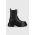 Karl Lagerfeld ghete chelsea de piele Danton femei, culoarea negru, cu platforma