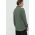 Abercrombie & Fitch longsleeve barbati, culoarea verde, neted