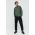 Abercrombie & Fitch longsleeve barbati, culoarea verde, neted