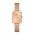 Daniel Wellington ceas Quadro 20x26 femei, culoarea roz