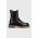 Gant ghete chelsea de piele Meghany femei, culoarea negru, cu platforma