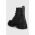 Tommy Jeans botine Tommy Jeans Lace Up Flat Boot femei, culoarea negru, cu toc plat