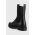Tommy Jeans ghete chelsea de piele Tommy Jeans Long Chelsea Boot femei, culoarea negru, cu platforma