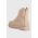Native bocanci Johnny femei, culoarea roz, cu toc plat