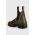 Blundstone ghete chelsea de piele 2052 femei, culoarea verde, cu toc plat
